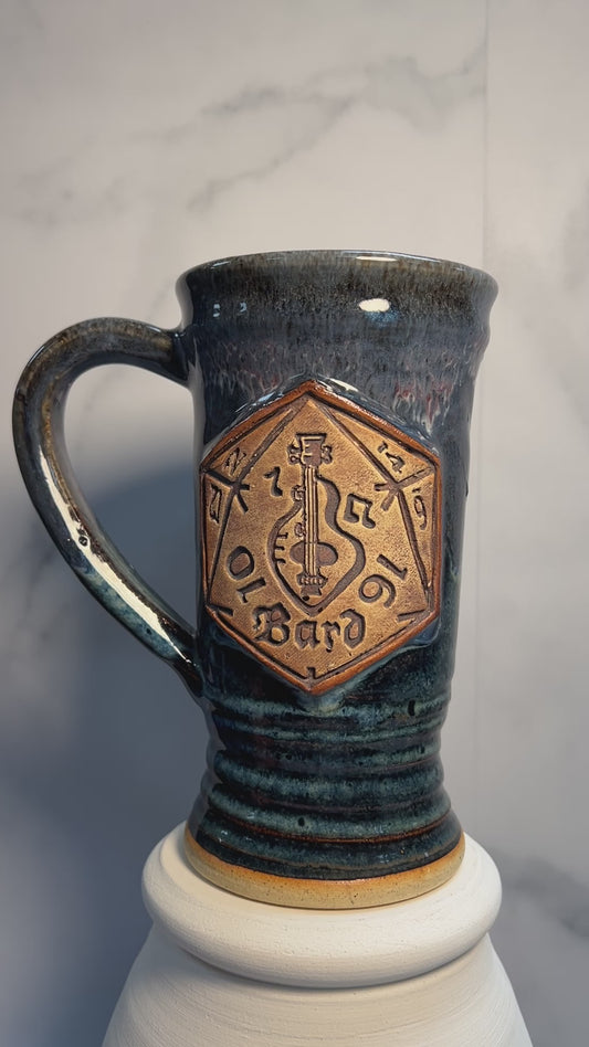 Bard Tabletop Tankard - 18oz - Moonlight Essence Glaze