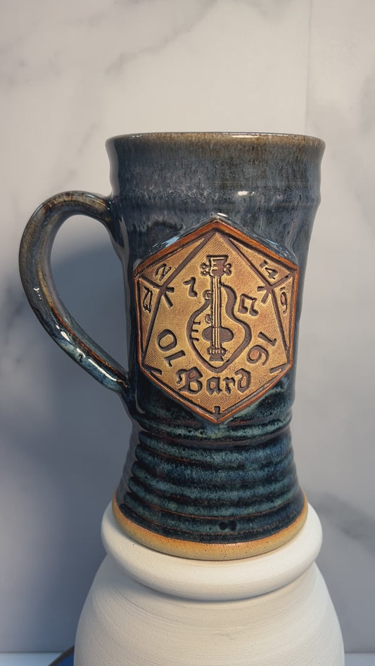 Bard Tabletop Tankard - 21oz - Moonlight Essence Glaze